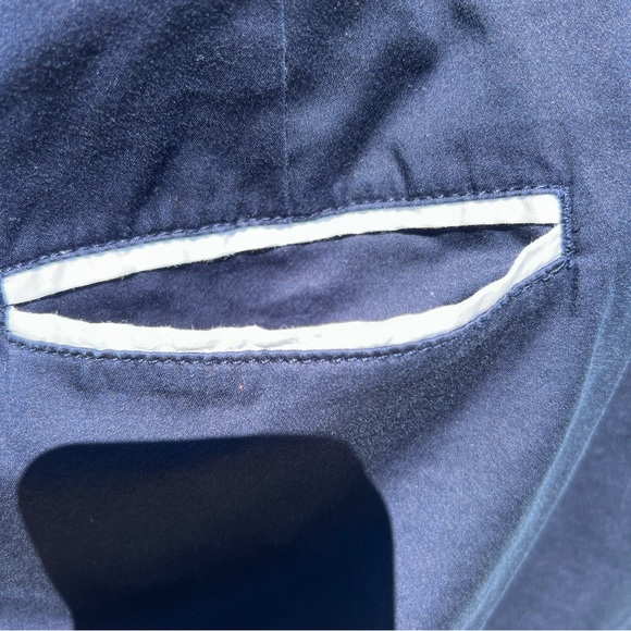 Navy Blue Tommy Hilfiger Button Skirt - Picture 6 of 6